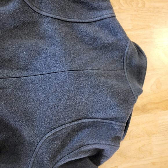 B.B. Dakota Wool Blend Mid Length Fleece Gray Pocket Epaulette (See belt wear) - Picture 15 of 16